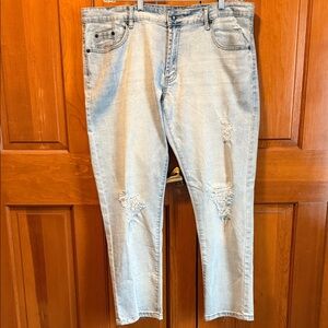 Aeropostale Light Blue Women's Boot Cut Jeans Super Skinny sz 38/30.